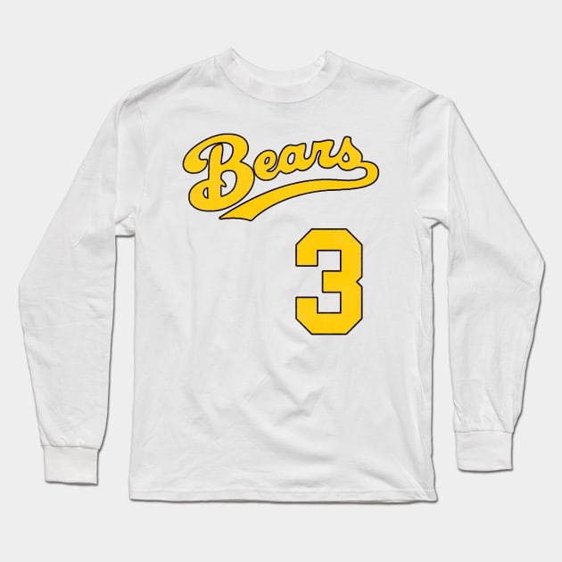 Kelly Leak Vintage Bad News Bears Jersey (Front/Back Print) Long Sleeve T-Shirt by darklordpug